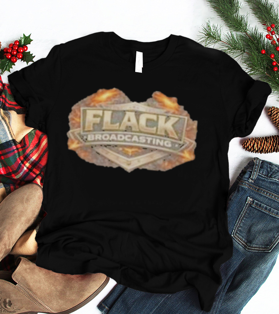 North Country Flack Broadcasting Fire T-Shirt