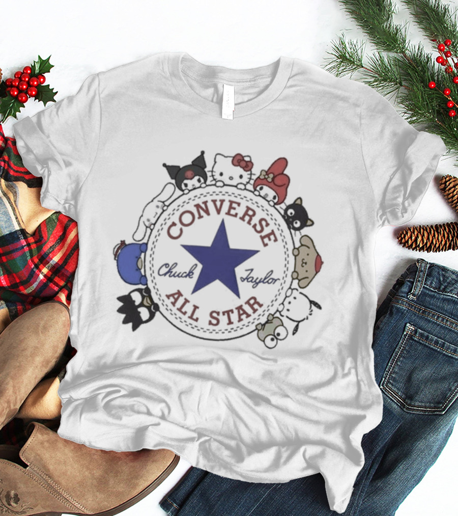 Converse All Star Chuck Taylor Hello Kitty And Friends Collaboration T-Shirt