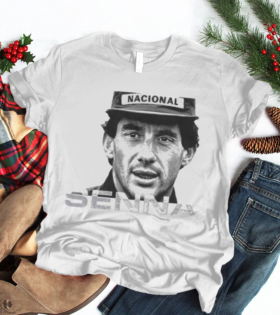 Nacional Cap Senna Formula One Racing Legend T-Shirt
