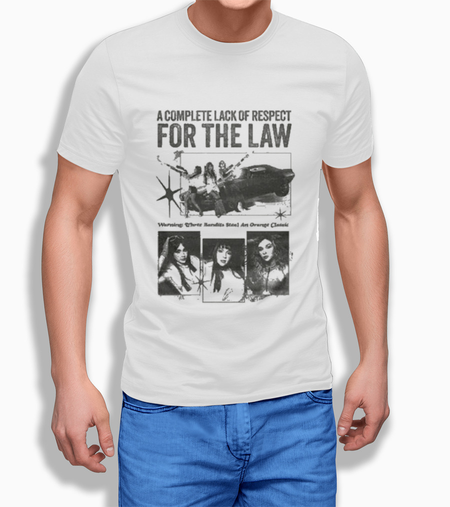 A Complete Lack Of Respect For The Law The Warning Kerosene Newspaper T-Shirt