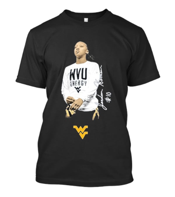 WVU Energy Jordan Harrison #10 West Virginia T-Shirt