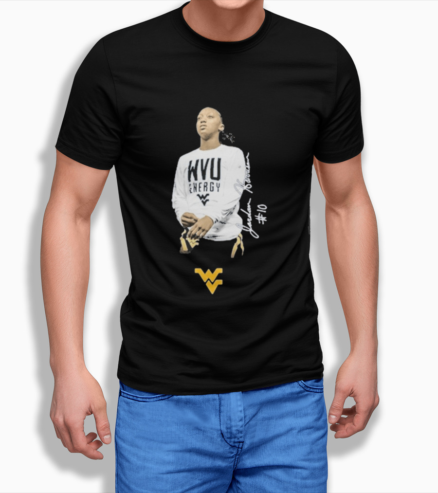 WVU Energy Jordan Harrison #10 West Virginia T-Shirt