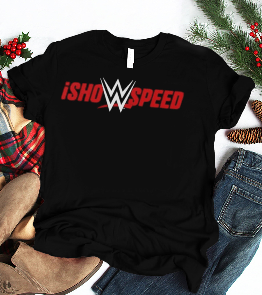IShowSpeed WrestleMania 42 WWE Collaboration T-Shirt