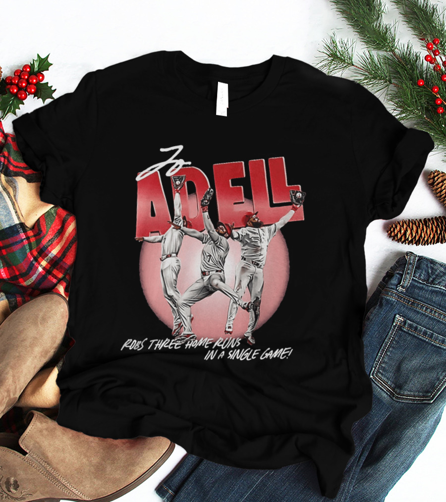 Jo Adell Los Angeles Angels Robbery Three Home Runs In A Single Game T-Shirt