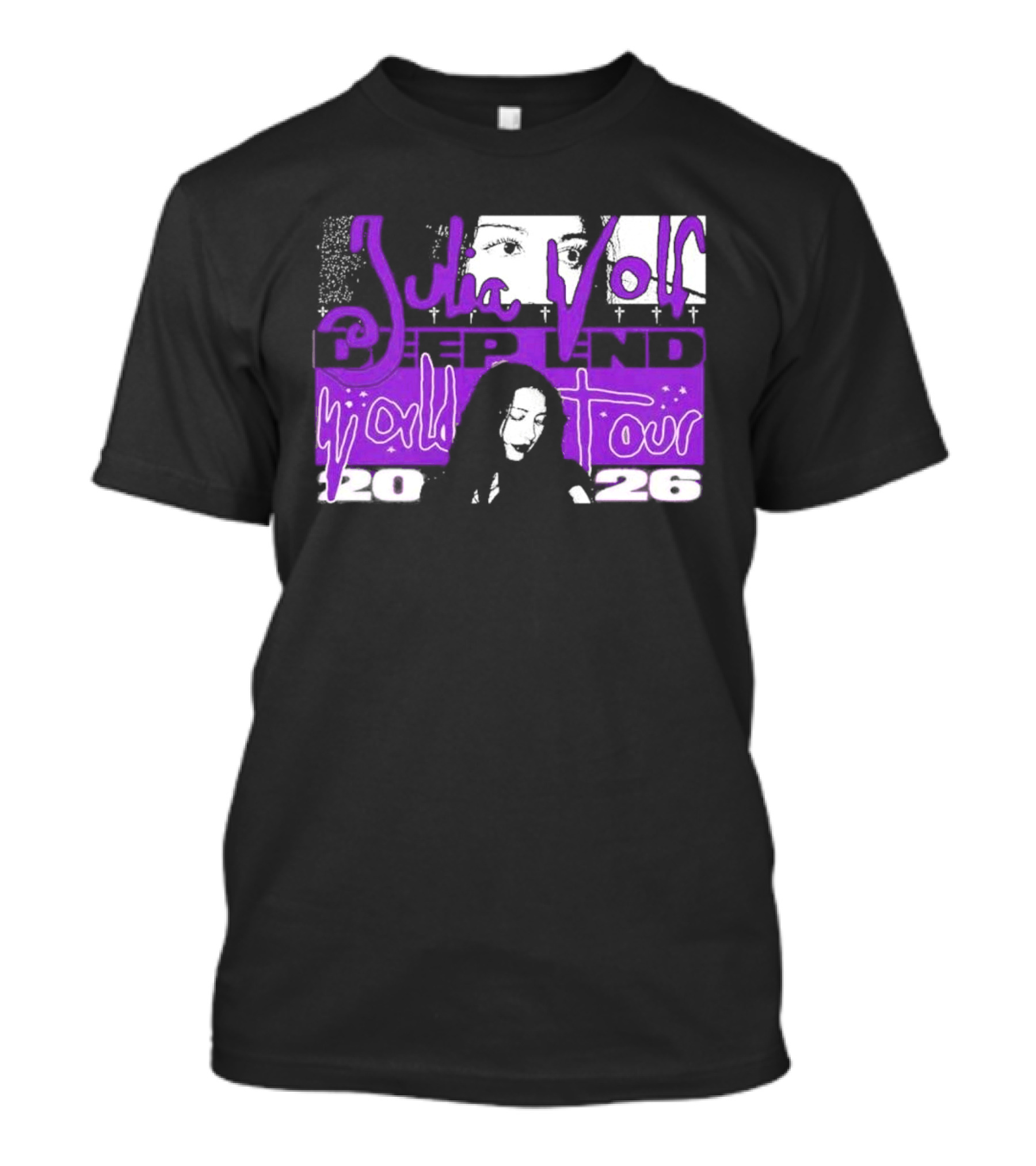 Julia Wolf 2026 The Deep End World Tour Dates T-Shirt