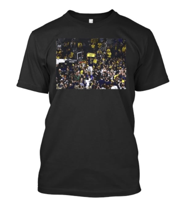 Michigan Basketball Shock The World Boys Go Blue Victory Celebration T-Shirt