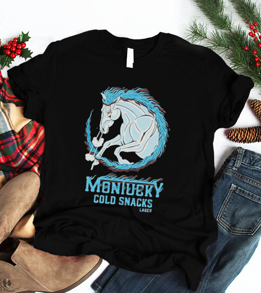 Montucky Cold Snacks Lager Year Of The Horse T-Shirt
