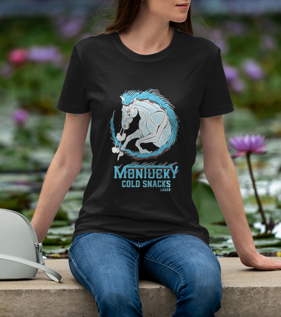 Montucky Cold Snacks Lager Year Of The Horse T-Shirt
