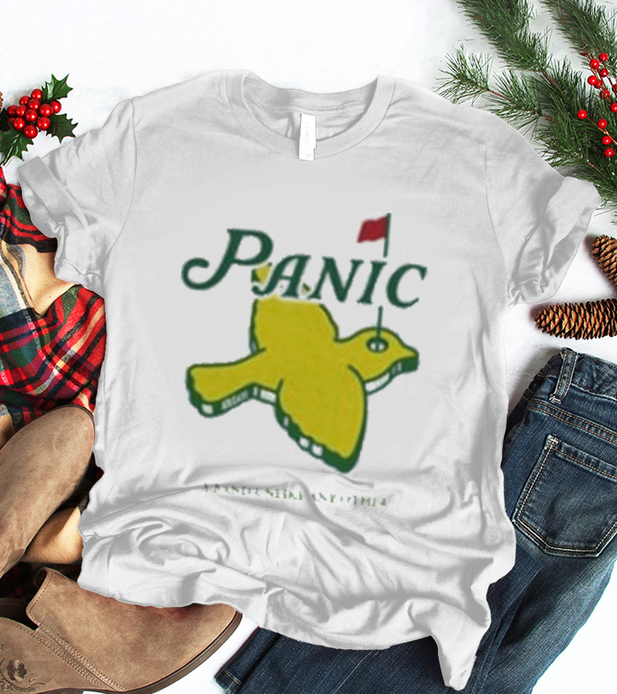 Panic Masters Area33 Bird And Flag T-Shirt