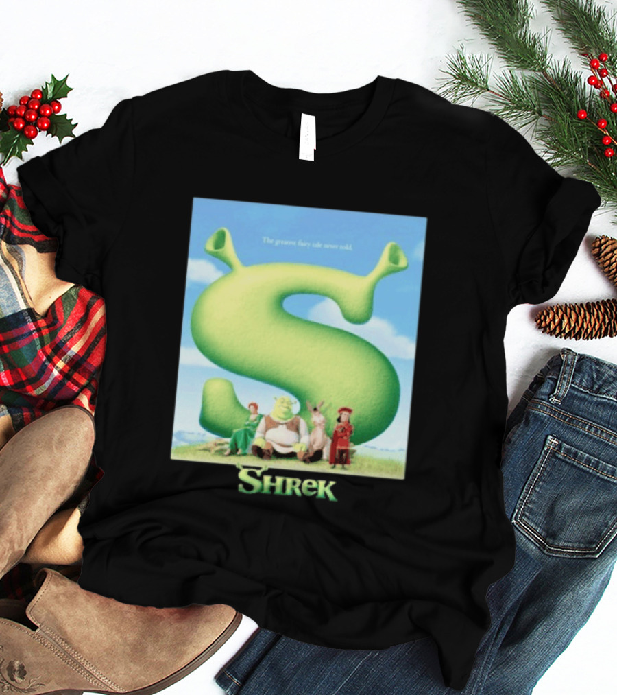 Shrek The Greatest Fairy Tale Never Told Movie Characters T-Shirt