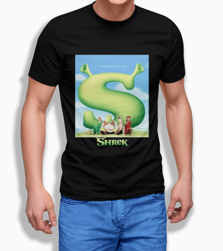 Shrek The Greatest Fairy Tale Never Told Movie Characters T-Shirt