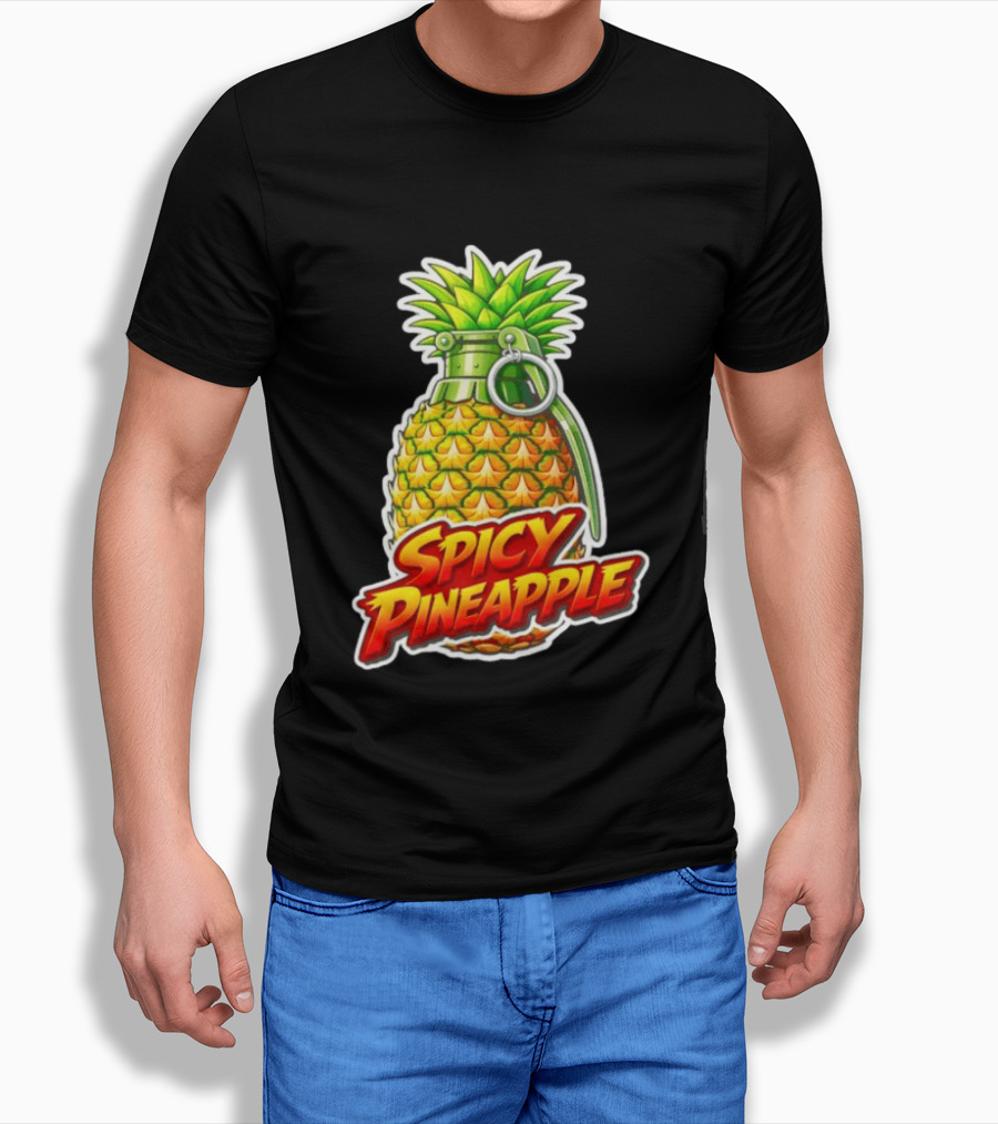 Spicy Pineapple Grenade T-Shirt