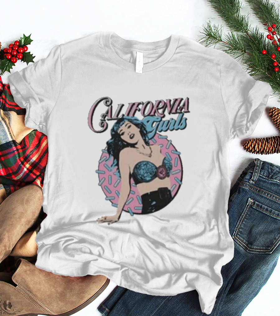 Katy Perry California Gurls Retro Pin Up T-Shirt