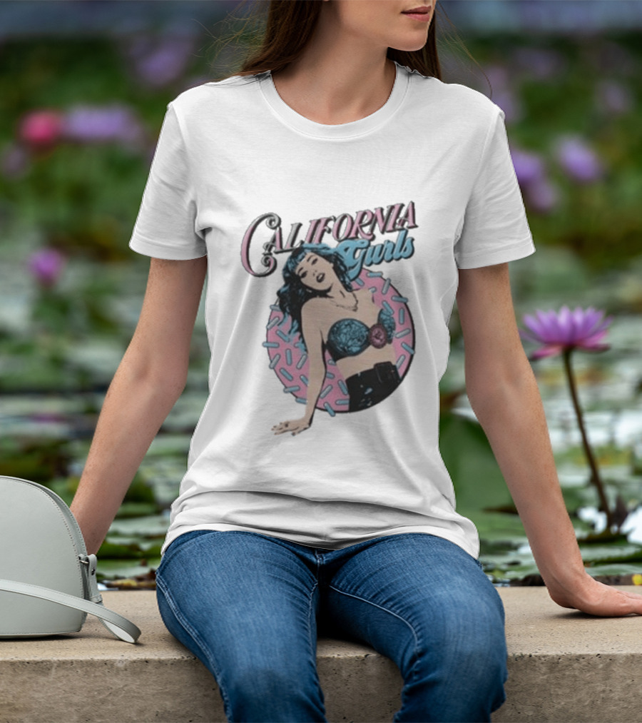 Katy Perry California Gurls Retro Pin Up T-Shirt
