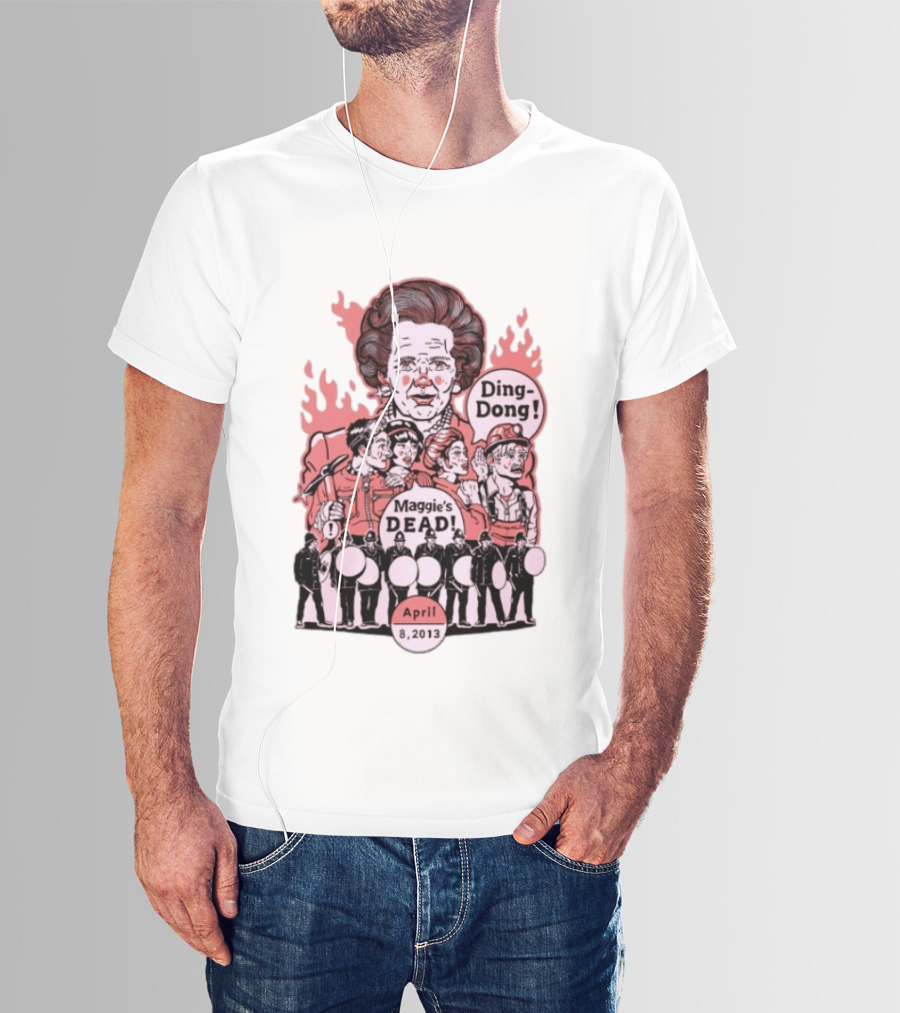 Maggie's Dead April 8, 2013 Ding Dong T-Shirt