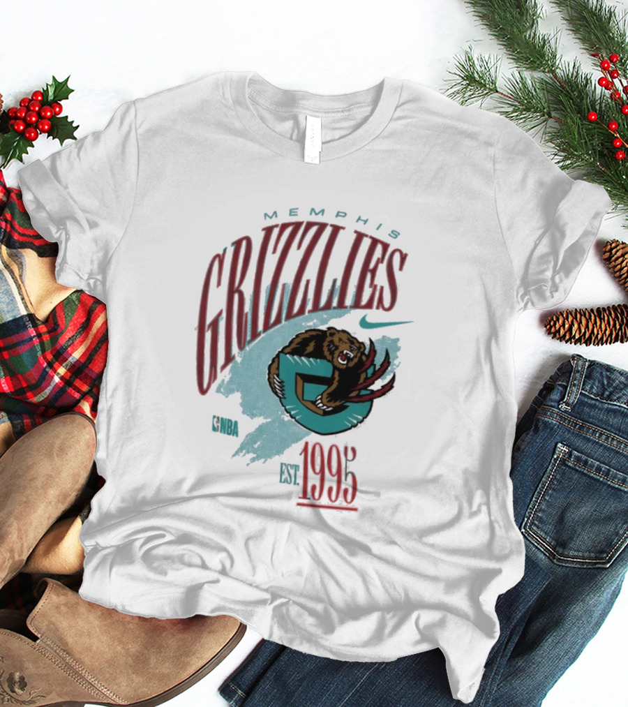 Memphis Grizzlies Est. 1995 NBA T-Shirt
