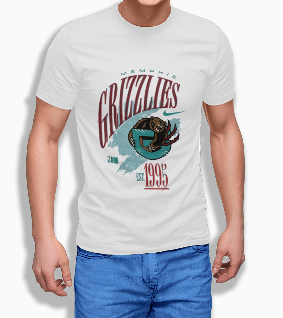 Memphis Grizzlies Est. 1995 NBA T-Shirt