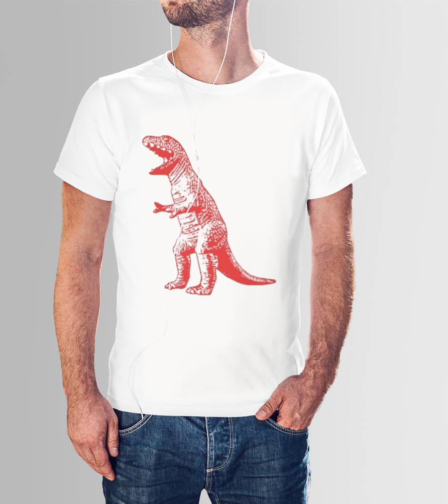 Red Rex Dinosaur Sheldon Cooper Bazinga T-Shirt