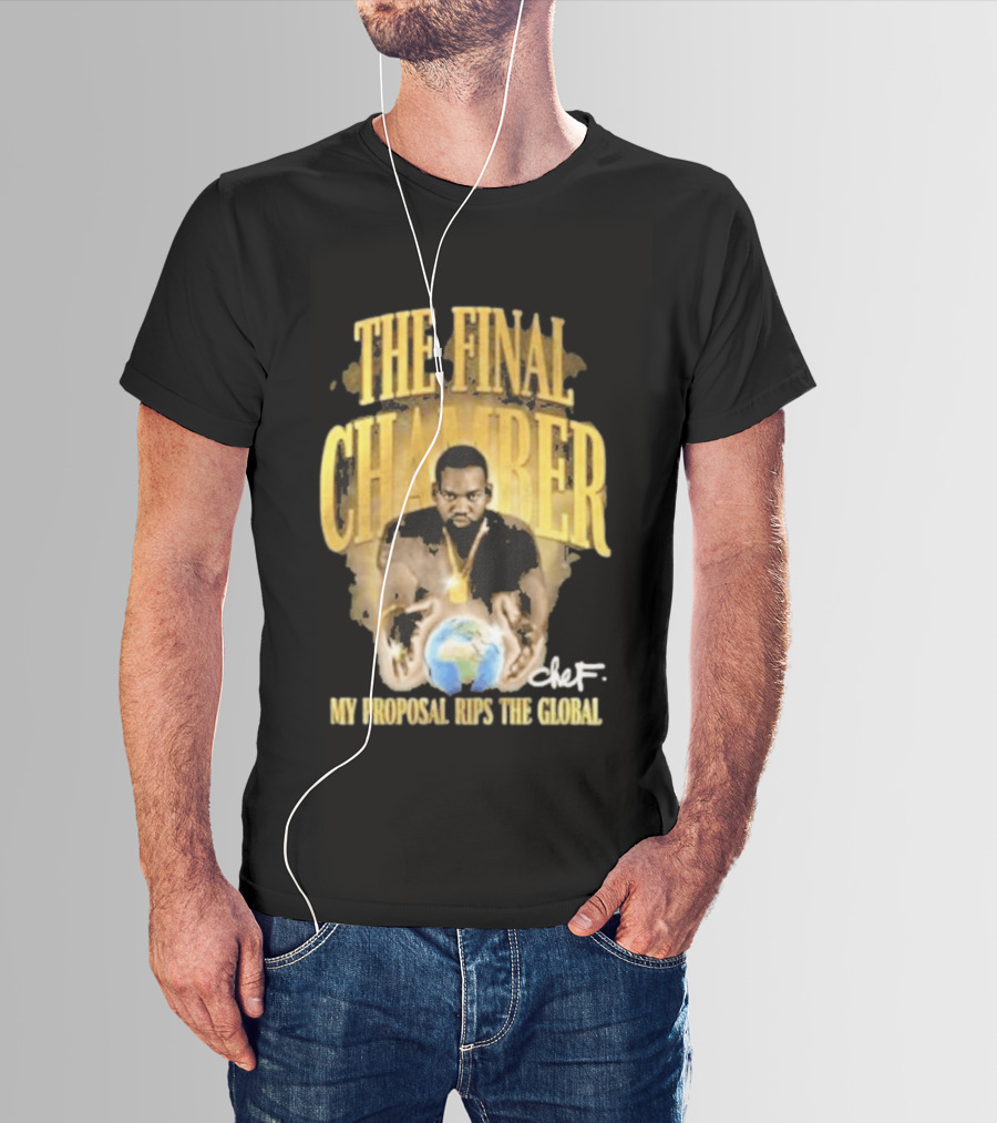 Raekwon The Final Chamber My Proposal Rips The Global Chef T-Shirt