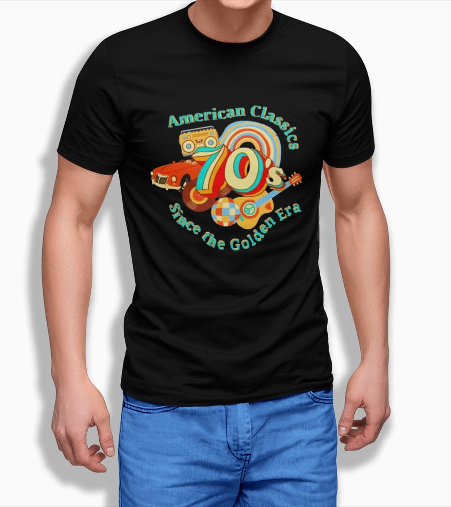 American Classics 70s Retro Vibes Since The Golden Era T-Shirt