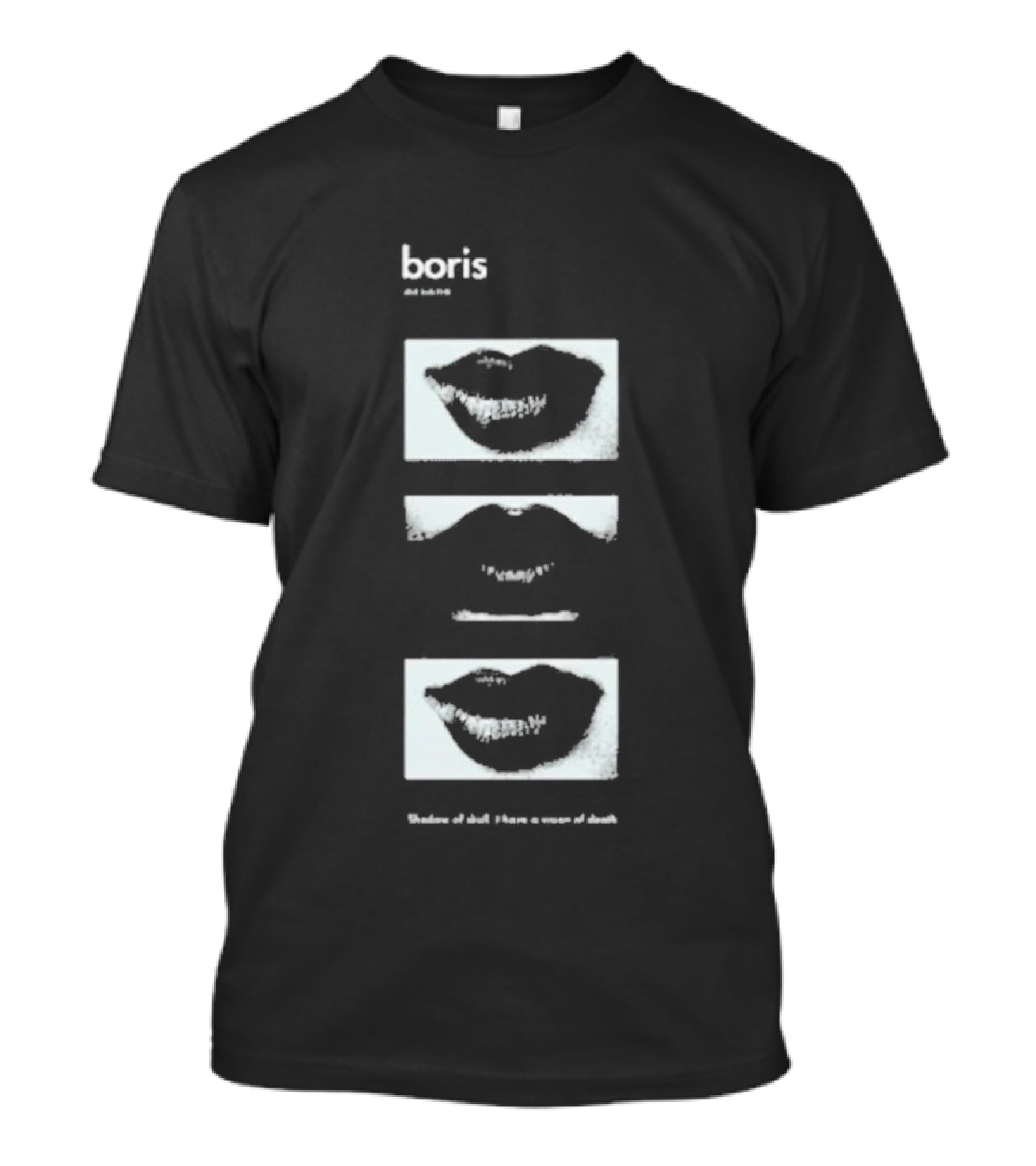 Boris Heavy Rocks Skull Shadow Phases T-Shirt
