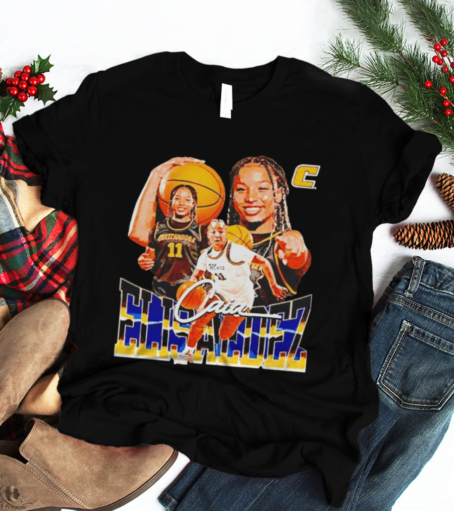 Caia Elisaldez Chattanooga Mocs Basketball Player 11 T-Shirt