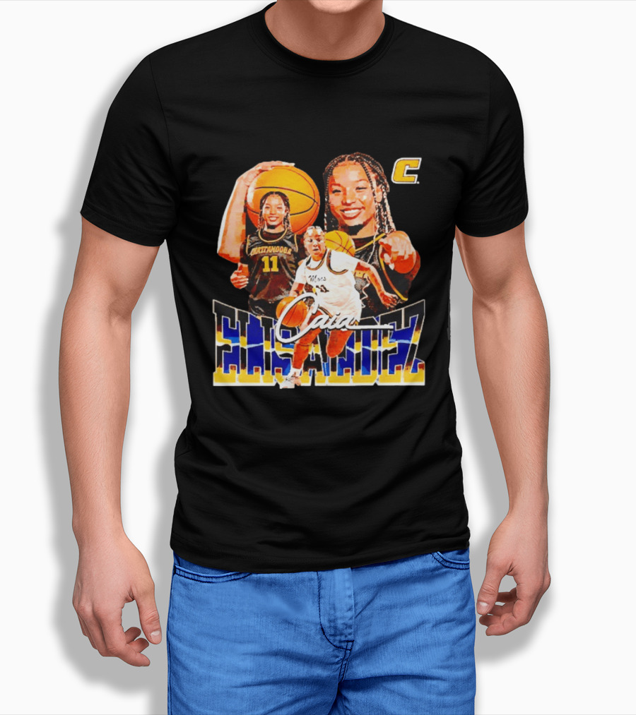 Caia Elisaldez Chattanooga Mocs Basketball Player 11 T-Shirt