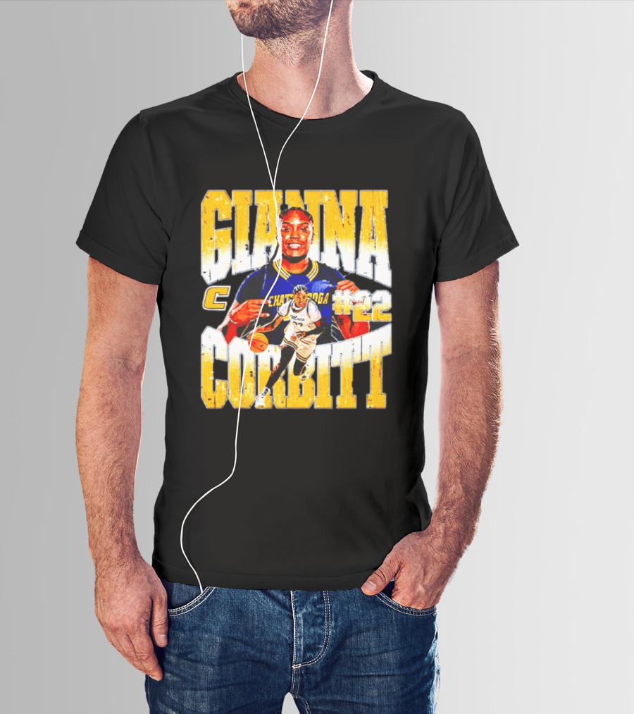 Gianna Corbitt Chattanooga Mocs #22 Basketball T-Shirt