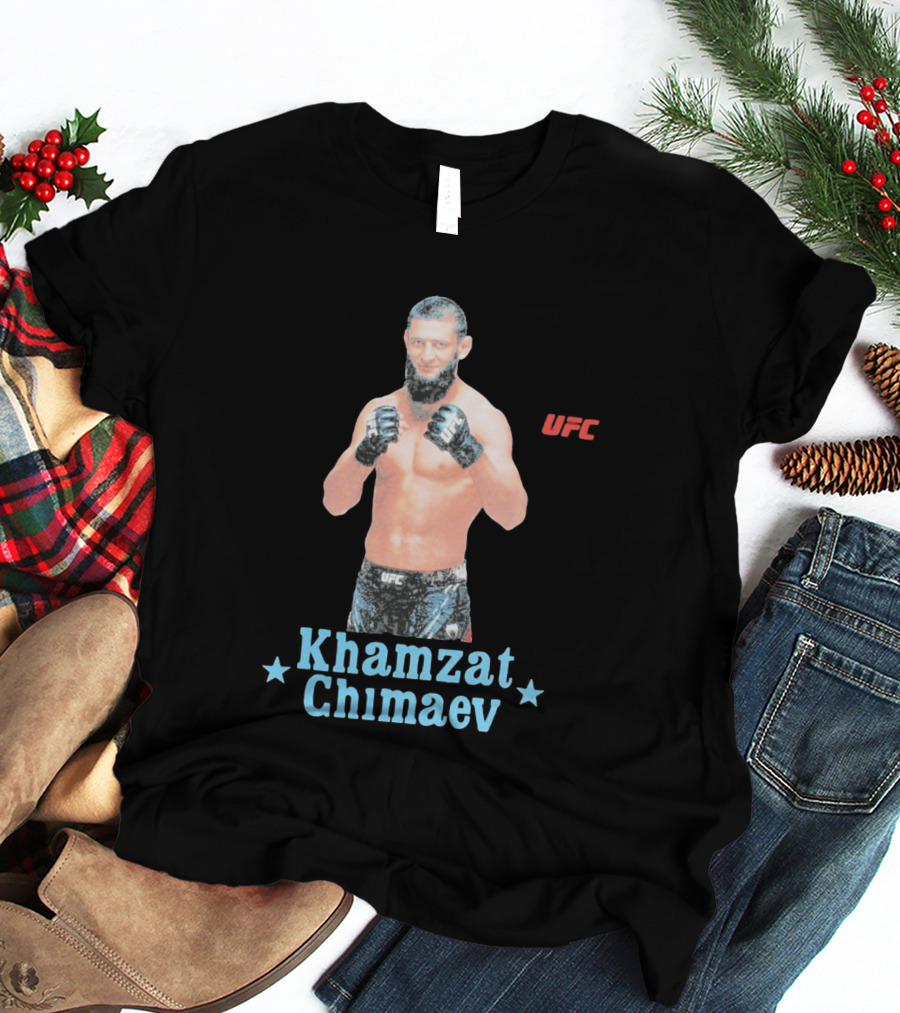 Khamzat Chimaev UFC Wacko Maria Collaboration T-Shirt