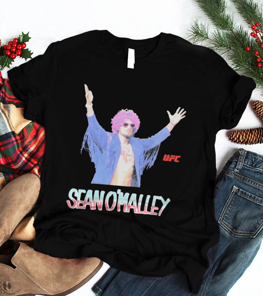 Wacko Maria UFC Sean O'Malley Pink Hair Fringe Jacket T-Shirt