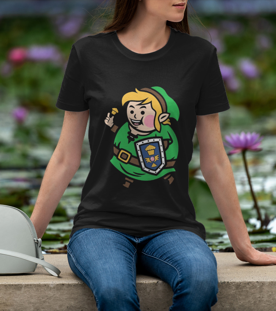 Johnny Cupcakes Legend Big Kid Green Outfit Shield Cupcake Hero T-Shirt