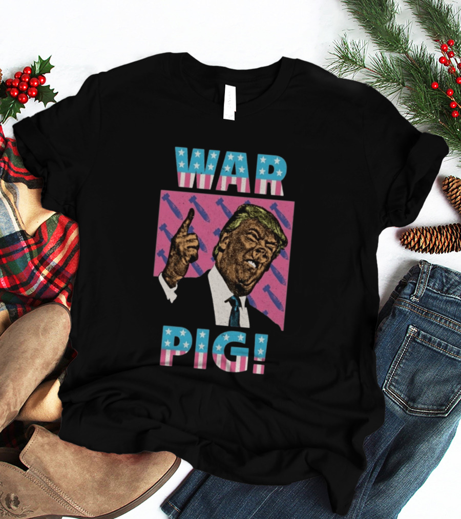 WAR PIG Patriotic Bombs T-Shirt