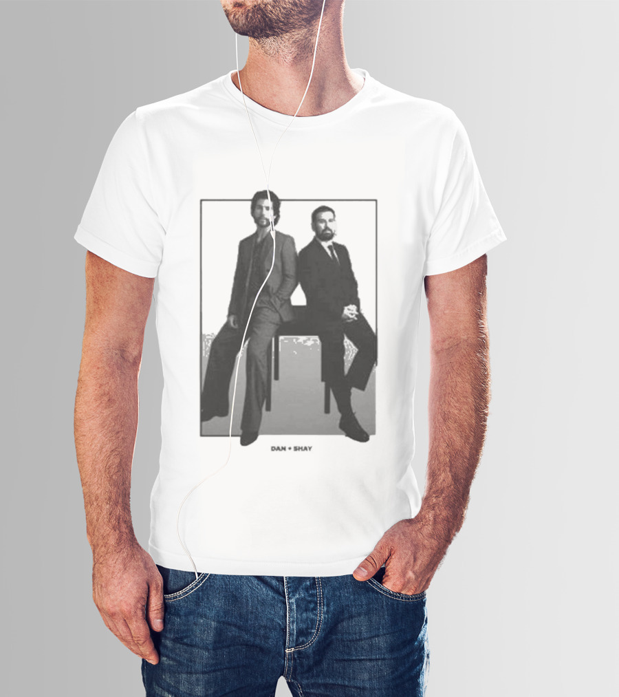 Dan And Shay Say So Monochrome Duo Photography T-Shirt
