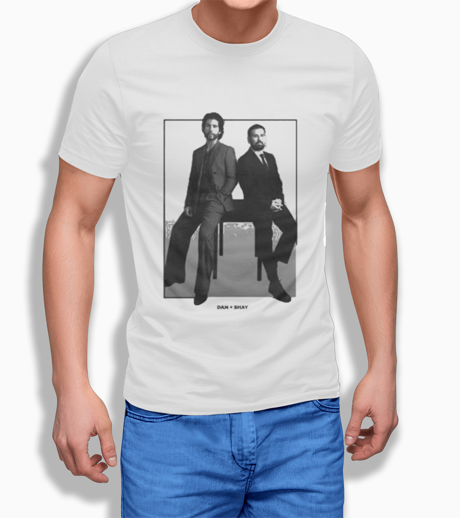 Dan And Shay Say So Monochrome Duo Photography T-Shirt