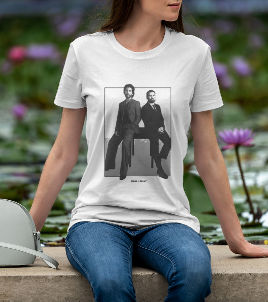 Dan And Shay Say So Monochrome Duo Photography T-Shirt