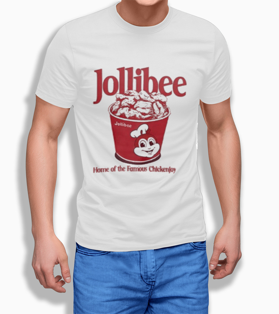 Jollibee Home Of The Famous Chickenjoy Bucket T-Shirt