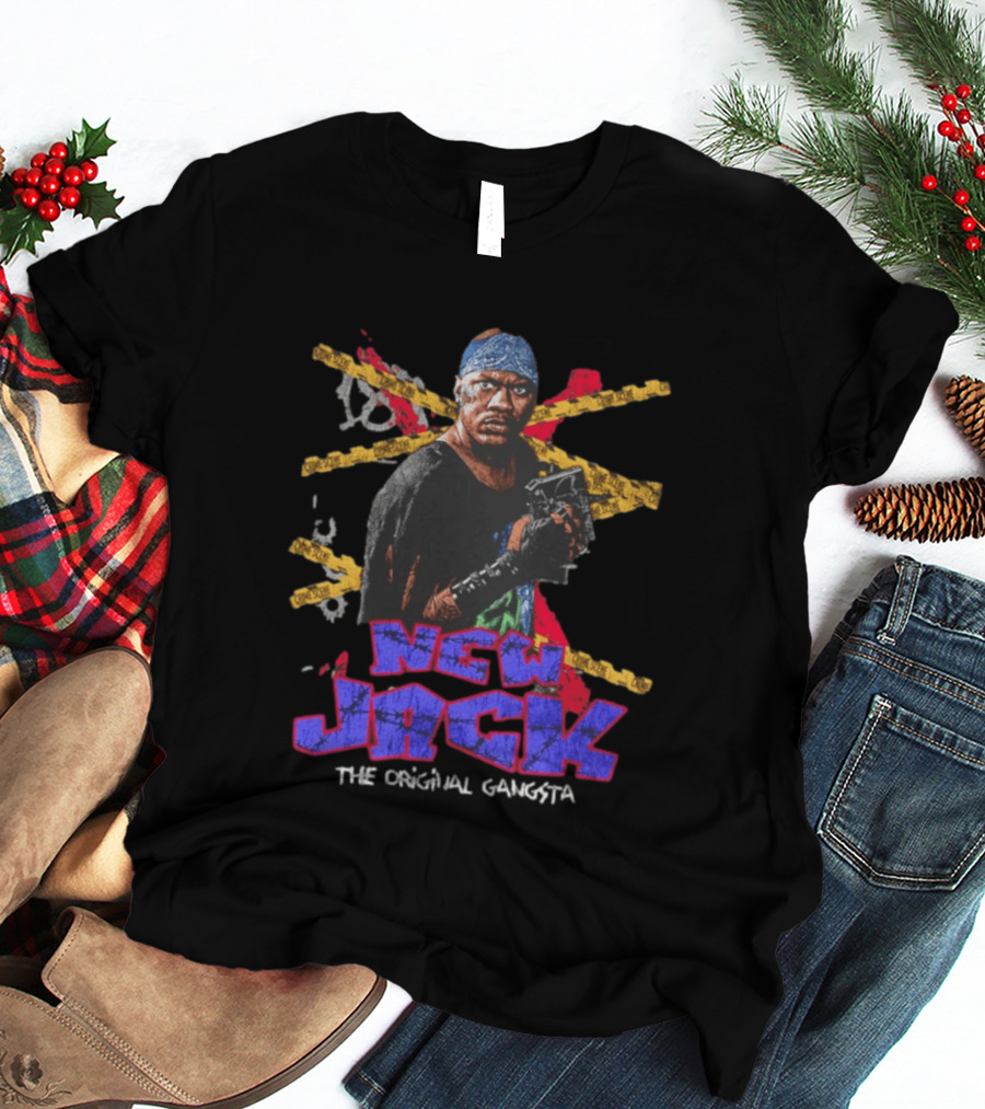 New Jack The Original Gangsta Classic Wrestling Legend T-Shirt