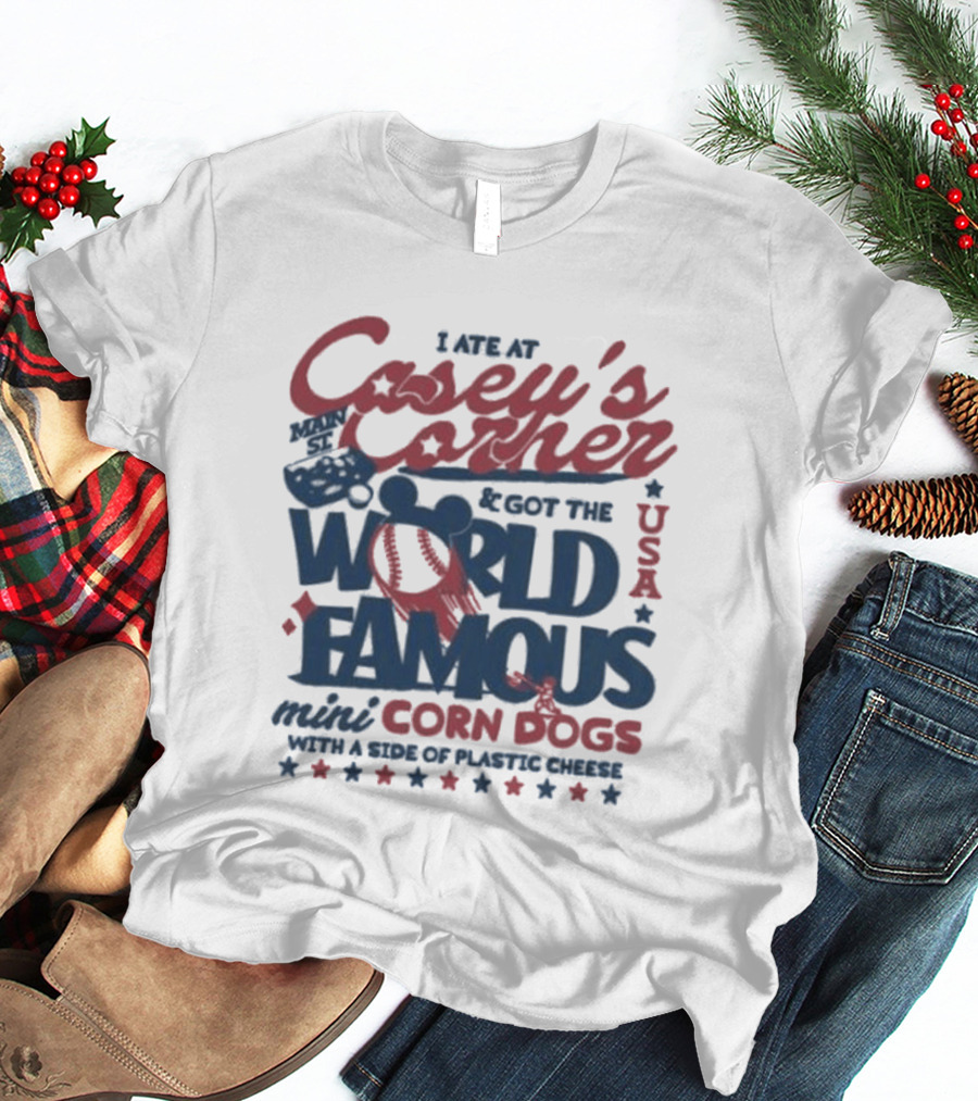 Casey's Corner World Famous Mini Corn Dogs USA T-Shirt