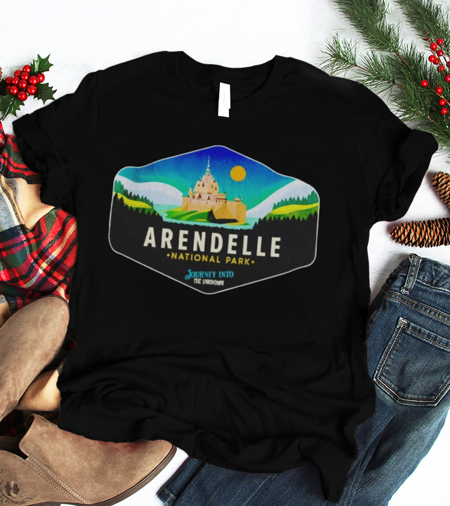 Arendelle National Park Journey Into The Unknown Castle Adventure T-Shirt