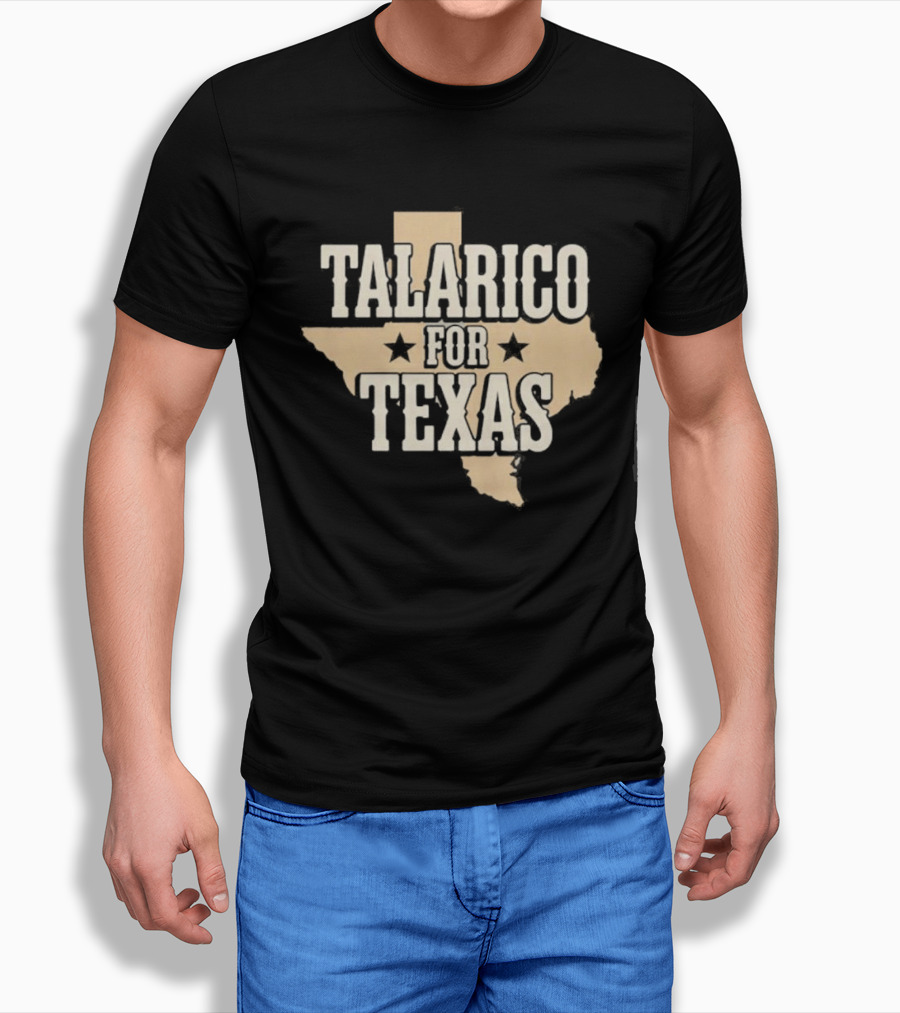 Talarico For Texas Campaign State Map T-Shirt