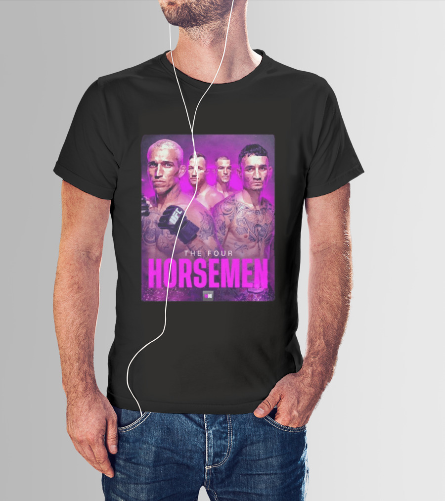 The Four Horsemen Oliveira Holloway Poirier Gaethje UFC Lightweight Champions T-Shirt