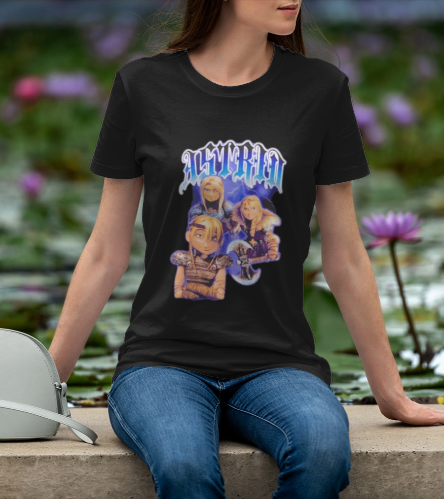 Astrid Collage How To Train Your Dragon T-Shirt