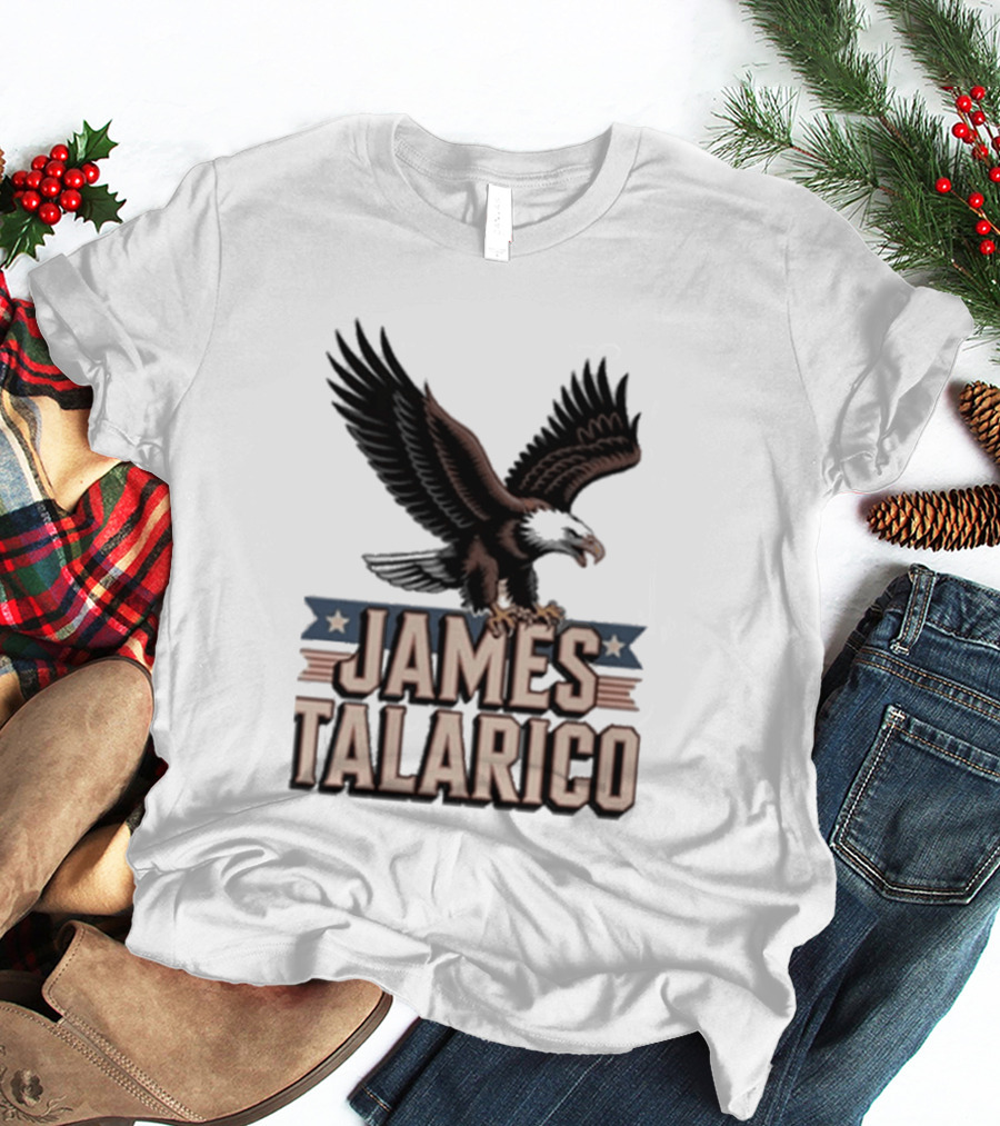 James Talarico Texas Senate 2026 Eagle Stars Stripes T-Shirt