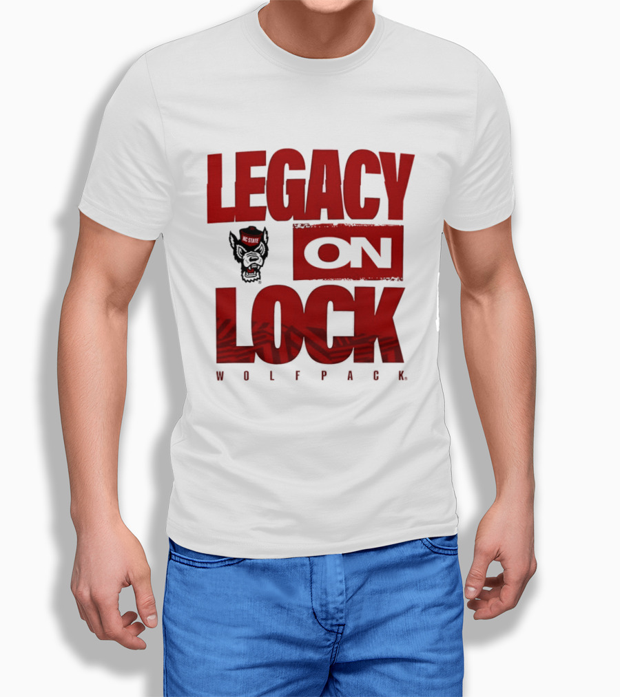 NC State Wolfpack Legacy On Lock 2026 March Madness T-Shirt