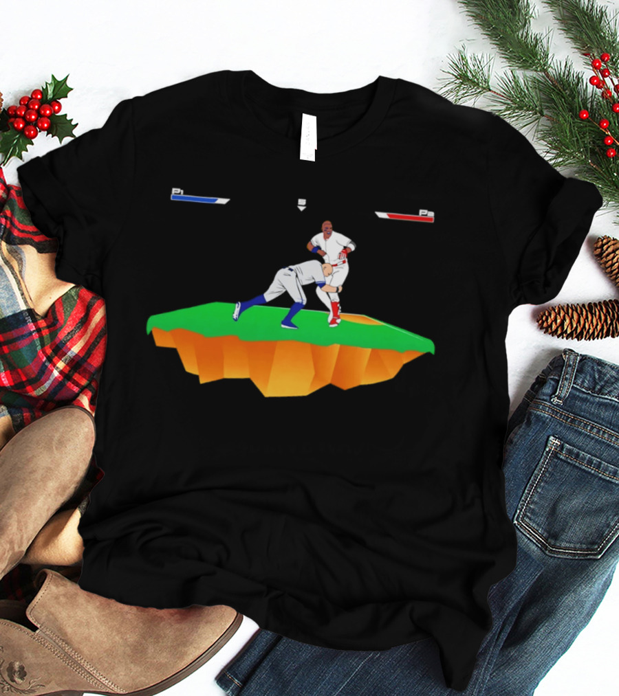 Jorge Soler Reynaldo Lopez Baseball Fight Dynamic Duel T-Shirt