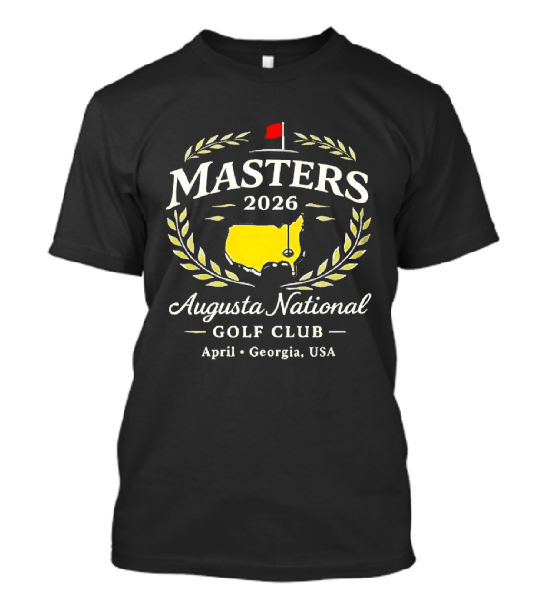 Masters 2026 Augusta National Golf Club April Georgia USA T-Shirt