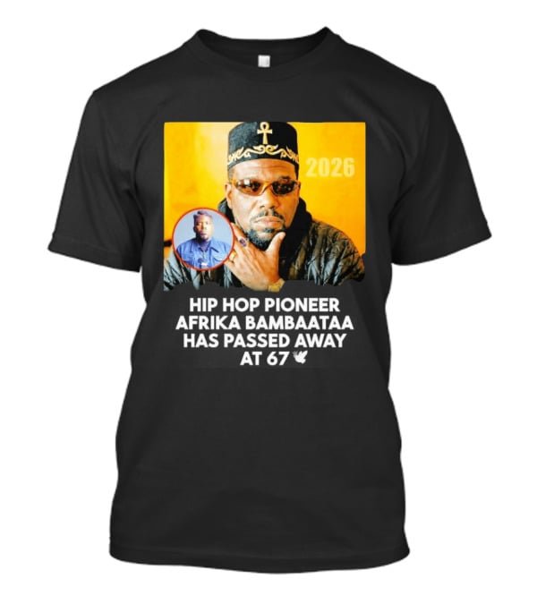 Afrika Bambaataa Hip Hop Pioneer Legacy Lives On T-Shirt