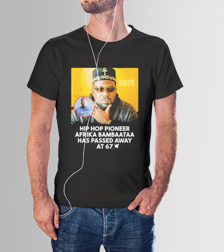Afrika Bambaataa Hip Hop Pioneer Legacy Lives On T-Shirt