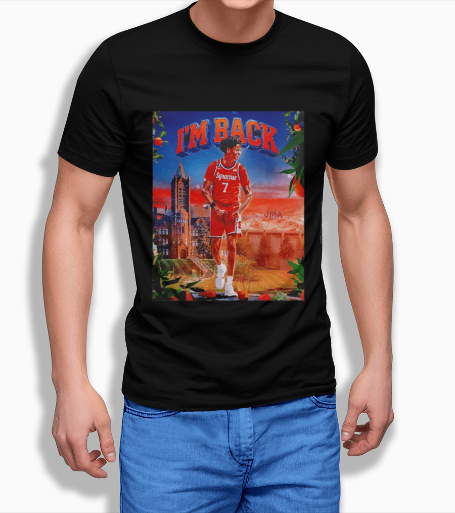 I'M BACK Kiyan Anthony Syracuse Orange Basketball Player JMA T-Shirt