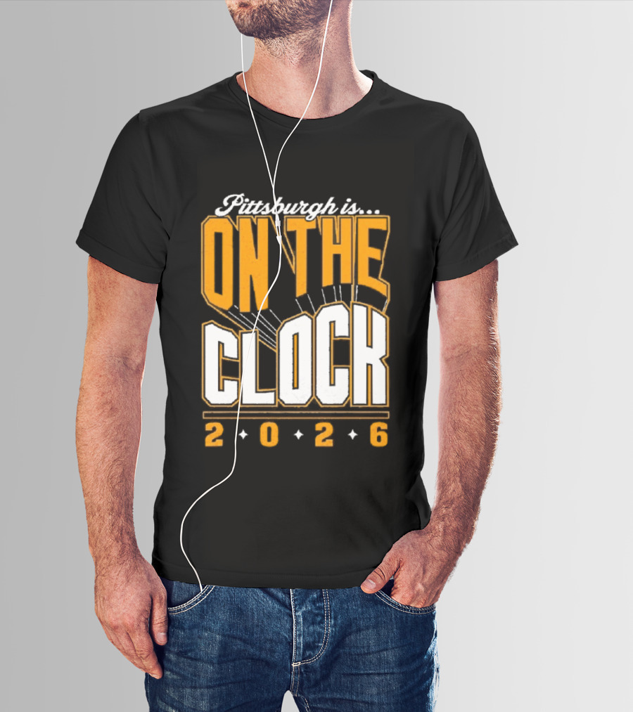 Pittsburgh Is On The 2026 Football Draft Countdown T-Shirt
